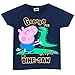 Peppa Pig George The Pig Boys T-Shirt Size 3T Navy