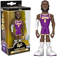 Funko Pop! Gold NBA: Lakers - Lebron James (City) 5" with Chase (Styles May Vary)