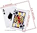 Blackjack Iron-On Patch Embroidered Ace Jack of Spades Las Vegas Playing Cards