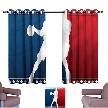 Amazon Com Mannwarehouse Sports Curtain For Kids Basketball