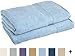 Superior Egyptian Cotton 2-Piece Bath Sheet Towel Set, Oversized Body Towels For Adults And Kids, Large Towel For Bath, Shower, Guest Bathroom, Spa, Gym, Resort, Essentials, Airbnb, Light Blue
