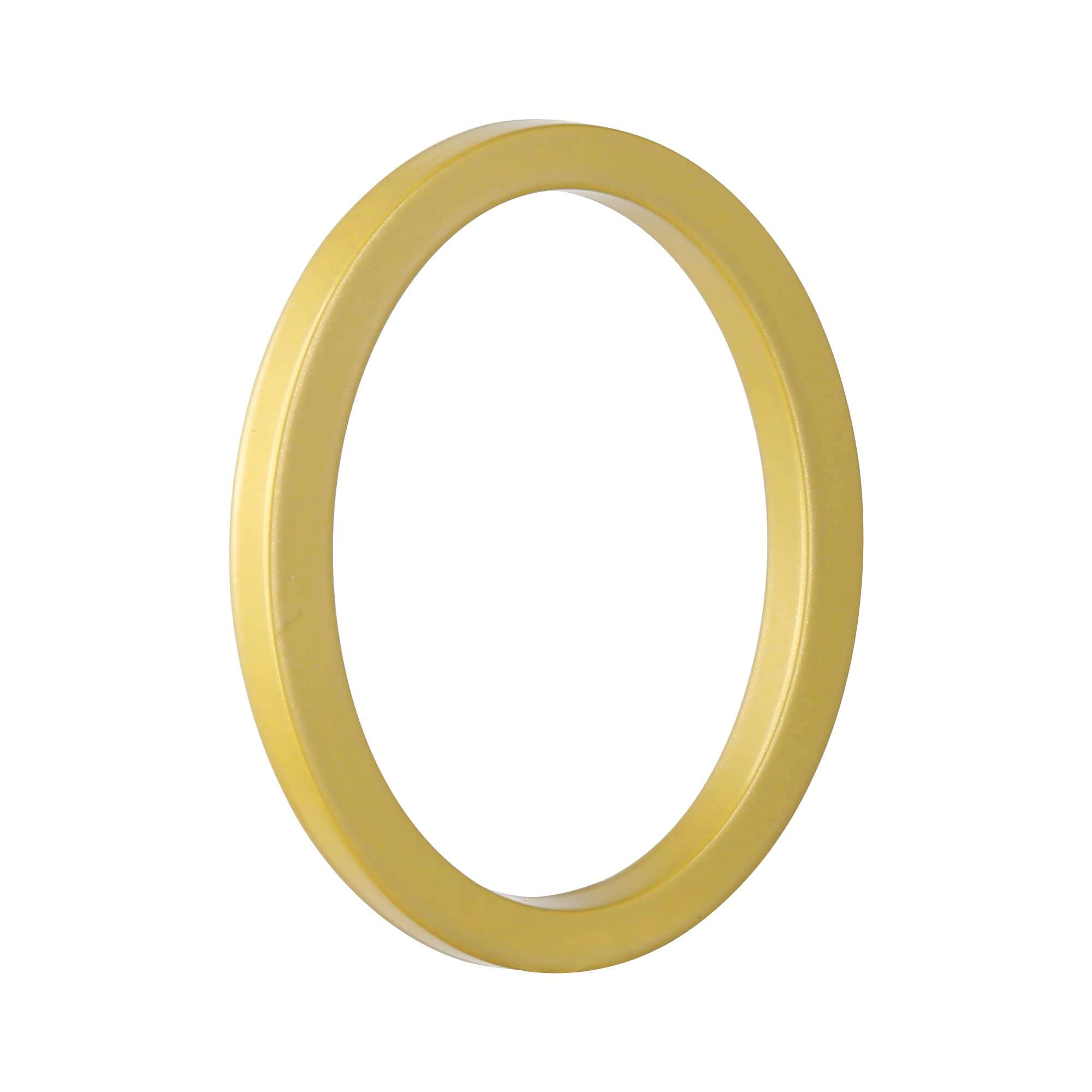 HASWARE 5" Floating House Number for Outside, Zinc Alloy Modern Outdoor Address Sign for Yard Street and Mailbox, Address Numbers and Letters for House (0, Golden)