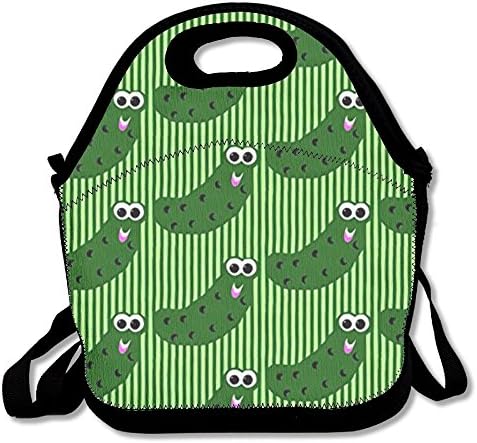 SWDGYW36 Pickles Say Hey Lunch Bag Lunch Tote Lunch Pouch Handbag Made For Women, Men And Kids