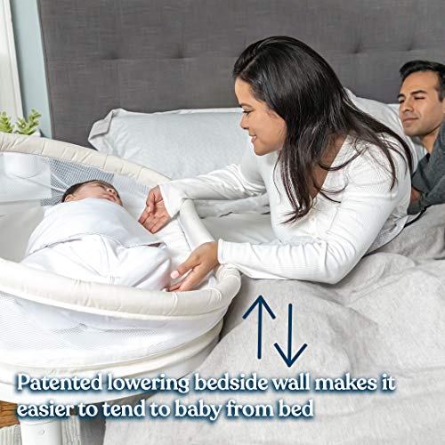 HALO BassiNest Swivel Sleeper, Bedside Removable Bed