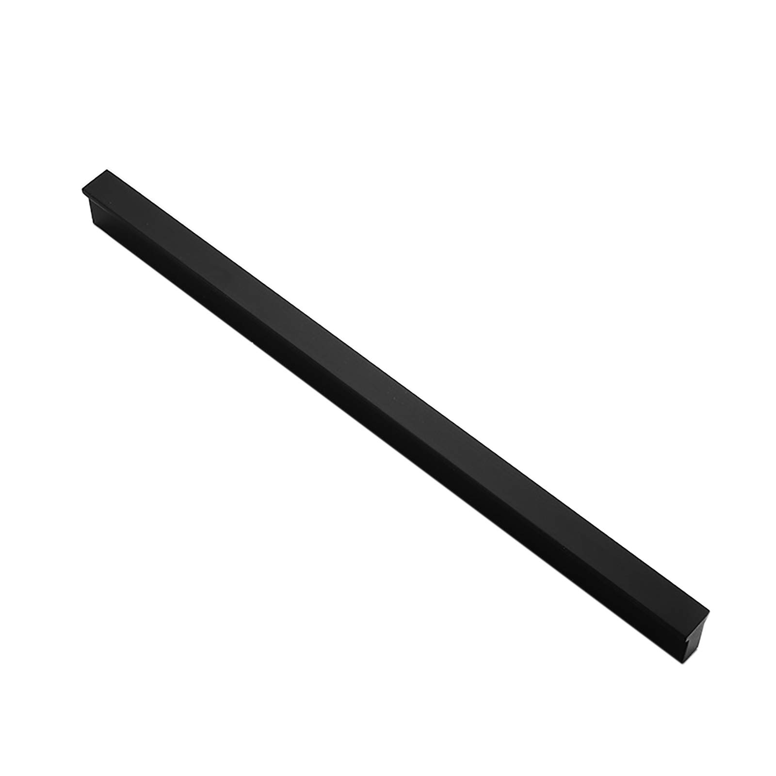 Cabinet Kitchen Door Handle Black Drawer Cupboard Knobs Cabinet Hardware Pulls Handles 244mm Length (Hole Centers 224mm)