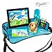 Regester Enterprise Kids Travel Tray- Activity Tray, Snack Tray, Tablet Holder, Organizer, Perfect for Cars, Planes, Trains, and Home!!! Free 27 Page Coloring eBook!!!