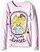 Disney Girls' Princesses Royally Sweet Long Sleeve with Tiara