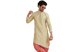 KISAH Men's Mint Green Asymmetric Kurta – Modern Indian Ethnic Wear for Weddings, Festivals & Everyday Comfort