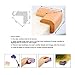 Elf Star 12 Pcs Extra Thick Premium High Density Furniture Table Edge & Corner Guard Baby Proofing Bumper Protector - Jumbo Size Value Pack Brown
