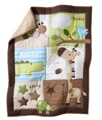 Circo Neutral 3pc Chomps Crib Set