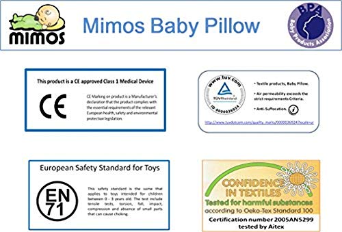 Mimos Baby Pillow Size S For Baby Flat Head Syndrome
