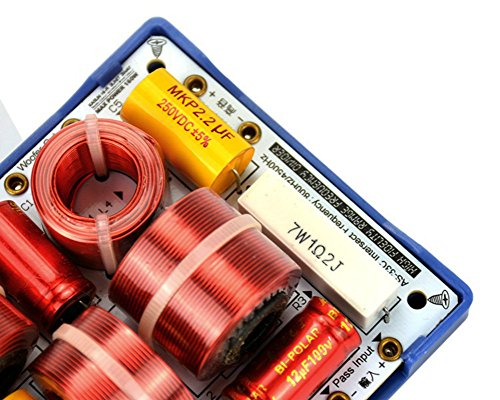 AOSHIKE 2pcs 3 Way Frequency Divider Crossover KASUN AS-33C 3Way 3 Unit HiFi Speaker Frequency Dividers Crossover Filters