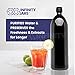 Infinity Jars 1 Liter Ultraviolet Glass Water Bottle – Airtight, Leak-Proof, Smell-Proof Dark Glass Bottle, Preserves Freshness – Durable & Reusable for Water, Juice, Oil, Kombucha, Vinegar 3 Pack
