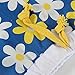 LittleSpring Little Girls' Shorts Set Little Girl Printing Size 2T Yellow