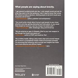 Brief: Make a Bigger Impact by Saying Less