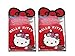 Sanrio Hello Kitty Instant Heat & Re-usable Hand Warmer With Knitted Case TWIN PACK