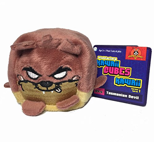 Wish Factory Kawaii Cube Warner Brothers: Tasmanian Devil Plush, Small