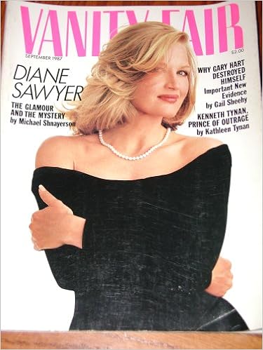 Vanity Fair Magazine Back Issue September 1987 Diane Sawyer Cover Andre Leon Talley Gail Sheehy Michael Shnayerson Bob Colacello Ismail Merchant Kathleen Tynan Amazon Com Books