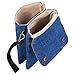 WITERY Small Crossbody Bags for Women - Handmade Cute Canvas Cross Body Phone Purse Cloth Pouch with Adjustable Shoulder Strap, Mini Teen Girl Travel Cell Phone Purse Wallet
