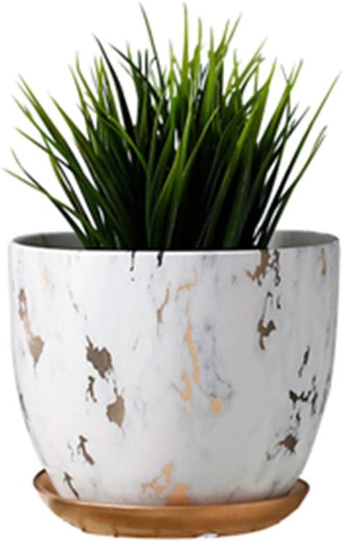 Marble Plant Pot, 6 inch Modern Nordic 