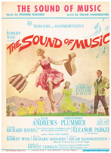 THE SOUND OF MUSIC - STARRING: JULIE ANDREWS, CHRISTOPHER PLUMMER, CO-STARRING RICHARD HAYDN, ETC.ETC. [Sheet Music]