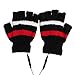 Natuworld Laptop Gloves Woolen Fingerless Gloves USB 2.0 Heated Half Winter Warm Hand Warmer Gloves Mitten Computer Electric Heat Gloves