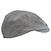 juDanzy baby & toddler Plaid Cabbie hats (6-12 Months, Gray Chambray)