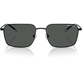 Armani Exchange mens Ax2053s Rectangular Sunglasses