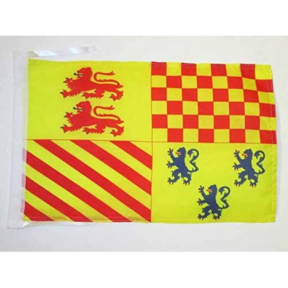 AZ FLAG - Corrèze Flag - 18'' x 12'' - 100% Polyester French department - France Small Banner with Two Cords - Fade Resistant - Vivid Colors - 18x12 in - 45x30 Cm — image 1