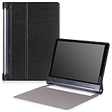 MoKo Lenovo Yoga Tab 3 Plus / Lenovo Yoga Tab 3 pro 10 Case - Ultra Lightweight Slim-shell Stand Cover Case for Lenovo Yoga Tab 3 Plus 10.1/ Lenovo YOGA Tab 3 Pro 10.1 Inch Tablet, BLACK