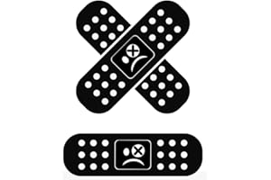 BWYELNER Band Aid Decal Sticker for Car Truck Motorcycle Window Bumper Wall (4.7x6 inches, 2pcs)