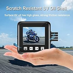VSYSTO WiFi Motorcycle Dash Cam, 2 Inch Screen All