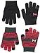 Under Armour Men's Youth Chillz Gloves – 2-Pack, Black (002)/Steel, Y