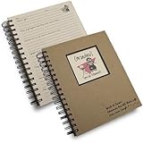 Write it Downseries by Journals Unlimited, Guided Journal, Grandma's Special Moments Journal, Full-size 7.5"x 9", Kraft Hard Cover, Made in USA