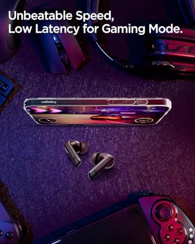 Audio True Wireless SA-TW P20 kabellose In-Ear Ohrhörer mit 30 Stunden Spielzeit, bis zu 40dB 3 Multi-Mode ANC Pro, EQ-Anpassung, 6 Mikrofone, Gaming-Modus, LCP Graphen-Treiber, IPX5 - Schwarz