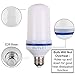 BUYLET LED Flame Effect Light Bulbs - 4 Modes w/Gravity Sensor Flickering Flicker Decorative Lantern Lamps Lighting Living Home Gifts E26 2835K 105 Lumen 50,000 Hour