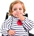 Baby-to-Love Smock, Toddler Bib, Long Sleeve Bib, Waterproof Bib, Boy & Girl, 6-36mo (Blue Stripes)