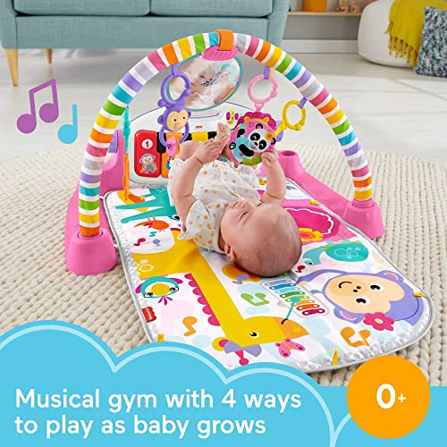 Fisher Price Baby Musical Toy Deluxe Kick & Play Piano Gym Playmat with