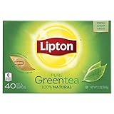 Lipton Green Tea Bags, Natural 40 Count