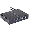 HUNSN-Fanless-Mini-PCDesktop-ComputerHTPCNanoKodi-BoxIntel-Celeron-J1800Windows-10-ProLinux-UbuntuBM10AC-WiFi245GhzBT402COMVGAHDMIUSB304USB20LAN8G-RAM256G-SSD HUNSN Fanless Mini PC, Desktop Computer, HTPC, Nano Kodi Box, Intel Celeron Quad Core N2920, Windows 11 or Linux Ubuntu…
