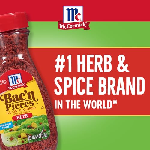 MCCORMICK BAC’N PIECES BACON FLAVORED BITS, 4.4 OZ