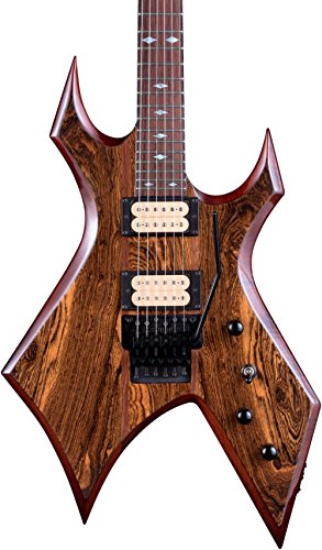 B.C. RICH Mk11-WL-ZC w/case Mk11 Warlock Electric Guitar with Hard Shell Case, Ziricote Top