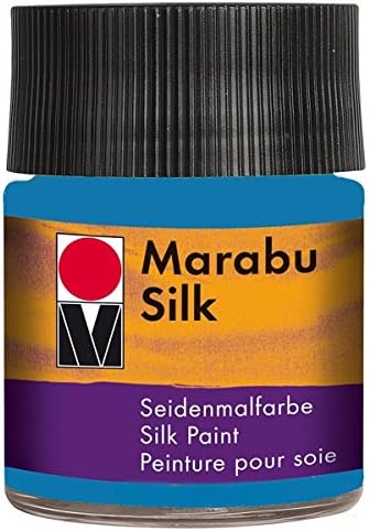 Marabu Silk Paint Azure Blue 50 ML