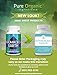 Diatomaceous Earth Superfood (100 Capsules, 550 mg Serving) by Pure Organic Ingredients, Food Grade, Improves Sleep Patterns, Strengthens Bones & Joints, Total Body Wellness, Lab Tested*