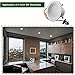 4 Inch LED Downlight Recessed Can Light Integrated Baffle Trim Design Retrofit Ceiling Lamp 9W [65W Equivalent] 720lm 4000K Neutral White Dimmable -Pack of 4