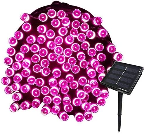 Tuokay, Solar Garden Lights, Outdoor Fairy Lights, Waterproof 72ft 22m 200 LED 8 Twinkling Modes