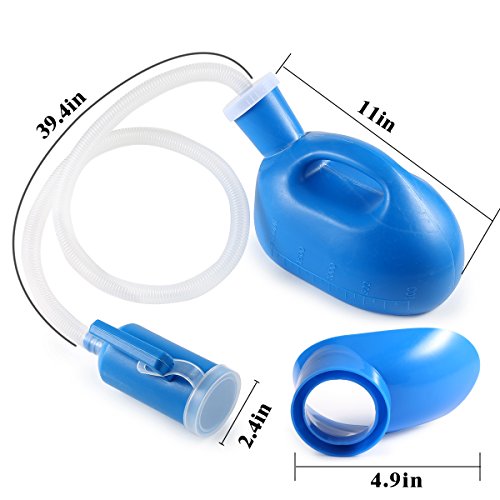 ONEDONE Urinal Pee Bottle Universal Portable 2000 ML with Female