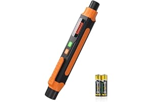 ZANGANG Natural Gas Leak Detector, Portable Gas Sniffer with Audible & Visual Alarm, for Combustible Gas Like Methane, Propane -50A