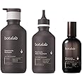 Botalab Hair Growth Pack Korean Kbeauty Hair Care Set: 3 Items, Deserticola Shampoo, Water Treatment, Hair Oil Serum