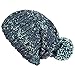 LETHMIK Women's Slouchy Beanie Hat Pom Pom Basic Color Knit Skully Beanie Cap Blue & Green